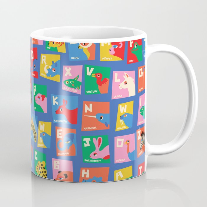 Animal Alphabet Coffee Mug Gallery Image 1