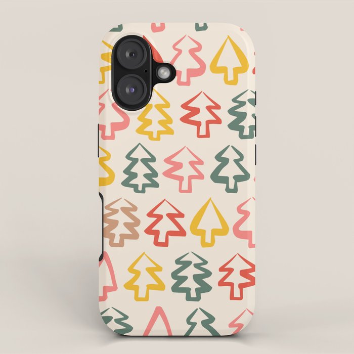 Christmas Trees iPhone Case Gallery Image 1