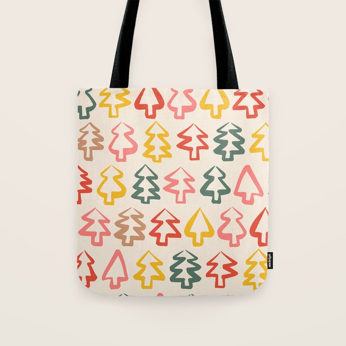 Christmas Trees Tote Bag Gallery Image 1