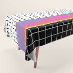Memphis Pattern 34 / 80s - 90s Retro Tablecloth Gallery Image 1