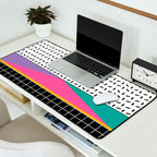 Memphis Pattern 34 / 80s - 90s Retro Desk Mat Gallery Image 2