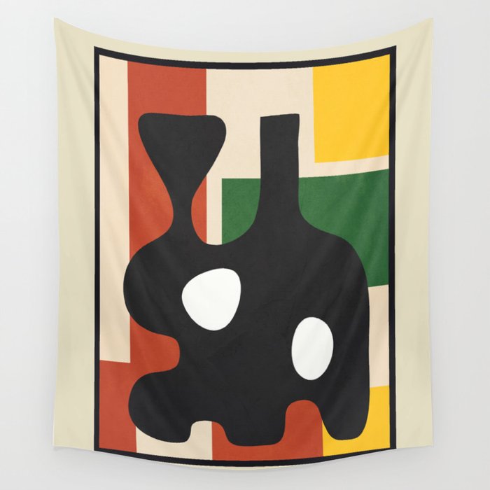 Abstract Art Vase 17 Wall Tapestry Gallery Image 1
