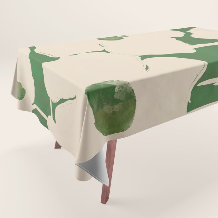 Abstract Flowers 5 Tablecloth Gallery Image 1