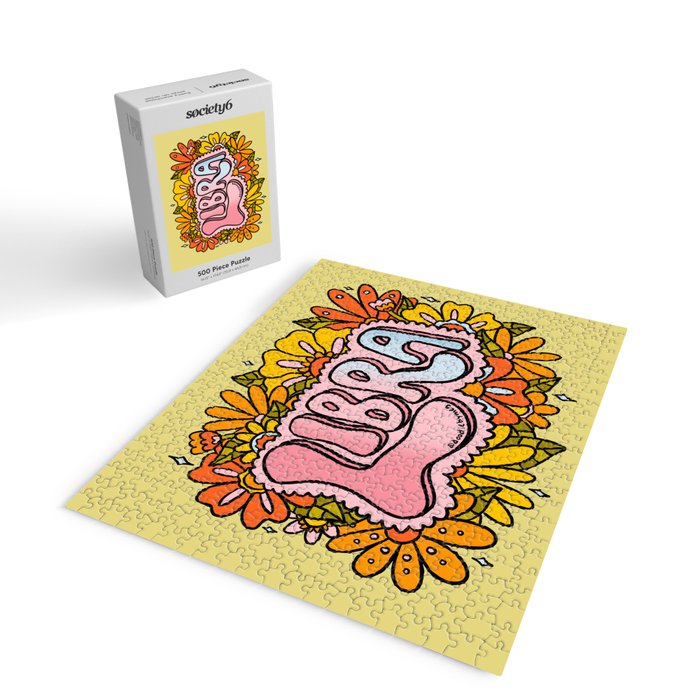Libra Flowers Jigsaw Puzzle Gallery Image 2
