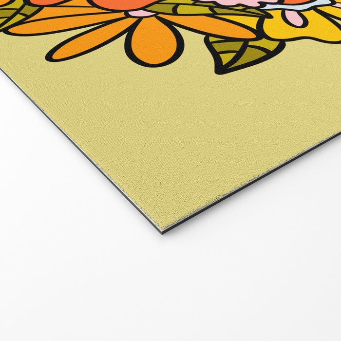 Libra Flowers Welcome Mat Gallery Image 2