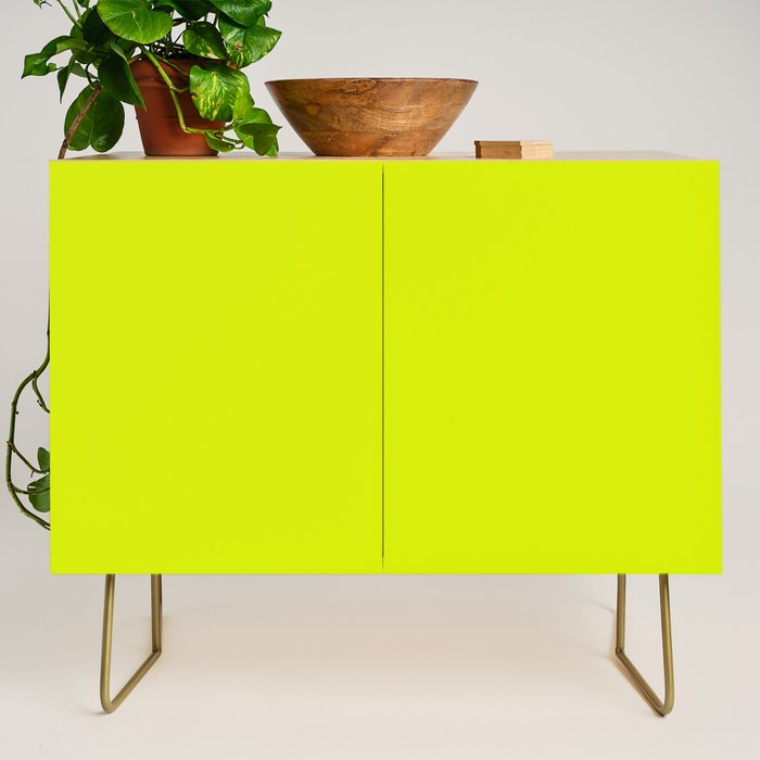 Acid lime neon green  Credenza Gallery Image 1