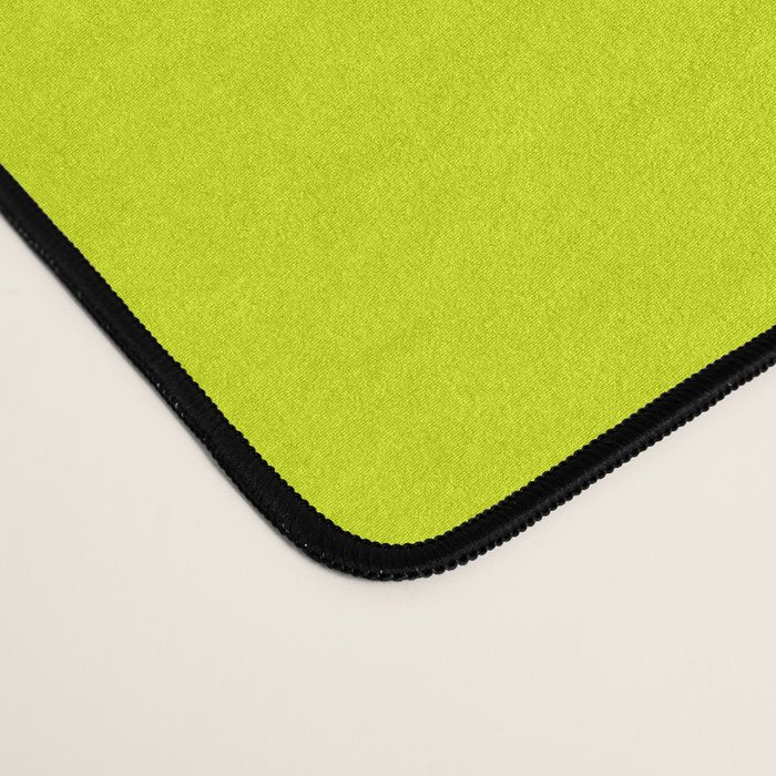 Acid lime neon green  Desk Mat Gallery Image 4