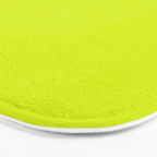 Acid lime neon green  Bath Mat Gallery Image 3