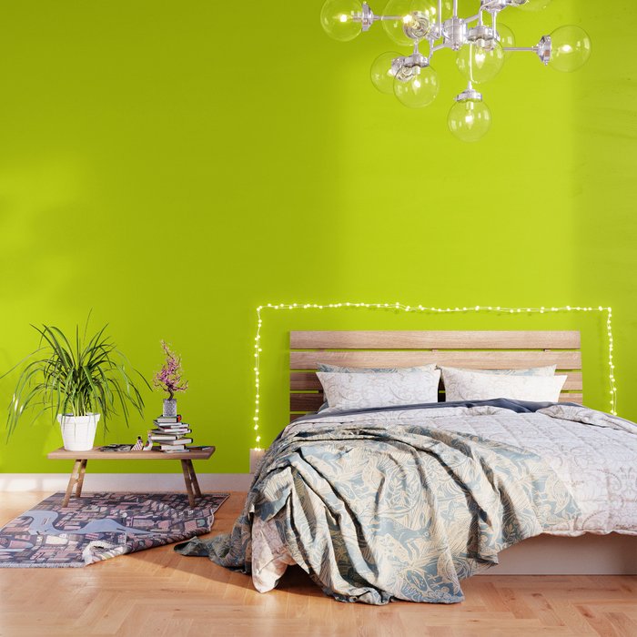 Acid lime neon green  Wallpaper Gallery Image 3