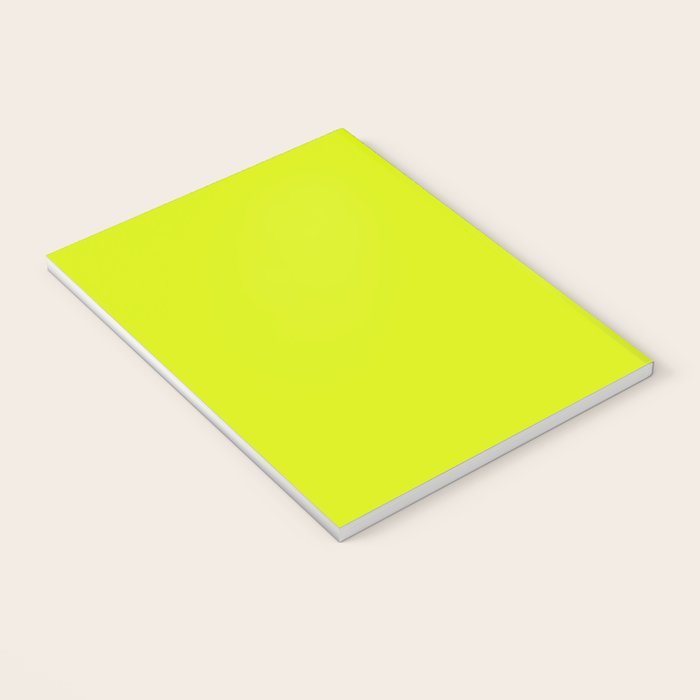 Acid lime neon green  Notebook Gallery Image 3