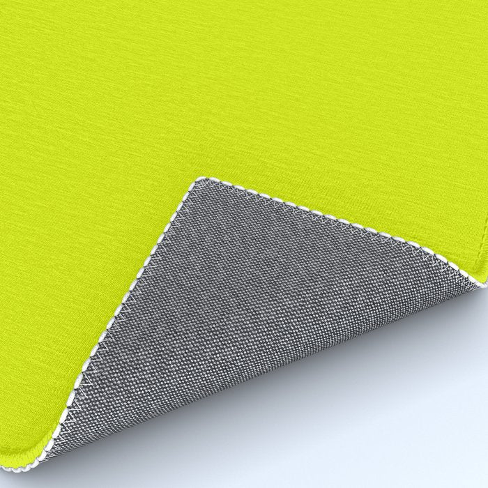 Acid lime neon green  Rug Gallery Image 4