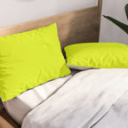 Acid lime neon green  Pillow Sham Gallery Image 2