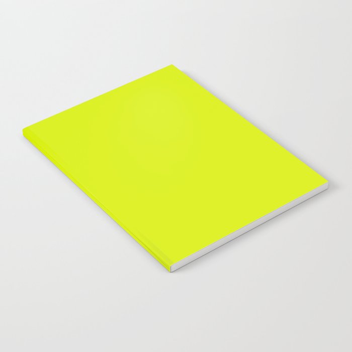 Acid lime neon green  Notebook Gallery Image 1
