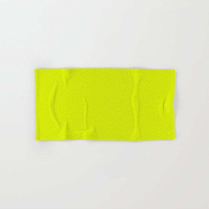 Acid lime neon green  Bath Towel Gallery Image 1