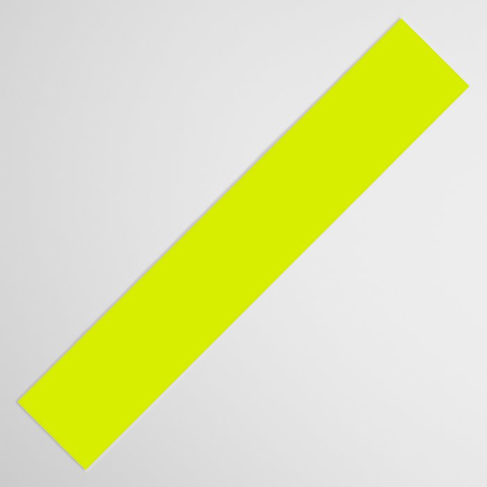 Acid lime neon green  Table Runner Gallery Image 3