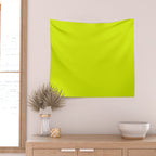 Acid lime neon green  Wall Tapestry Gallery Image 2
