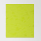 Acid lime neon green  Throw Blanket Gallery Image 2