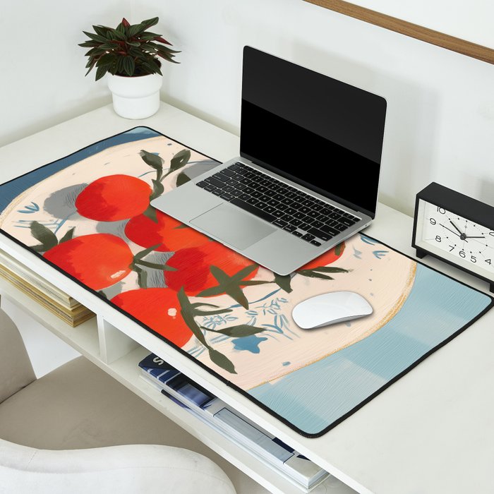  Summer Tomatoes Desk Mat Gallery Image 2
