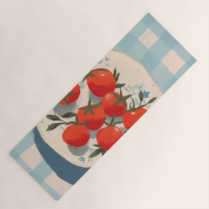  Summer Tomatoes Yoga Mat Gallery Image 1