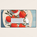  Summer Tomatoes Desk Mat Gallery Image 1