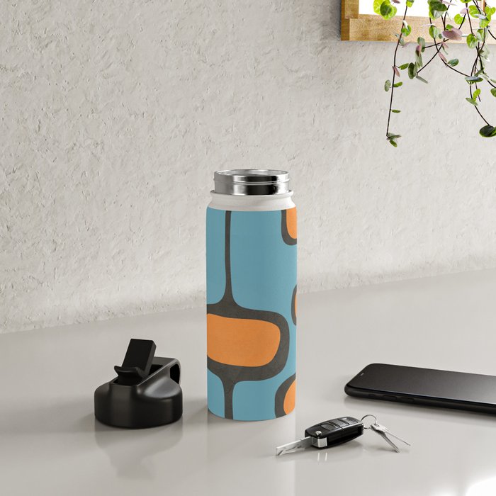 Mid-Century Modern Abstract Art 17 Water Bottle Gallery Image 4