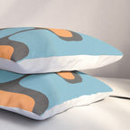 Mid-Century Modern Abstract Art 17 Pillow Sham Gallery Image 3