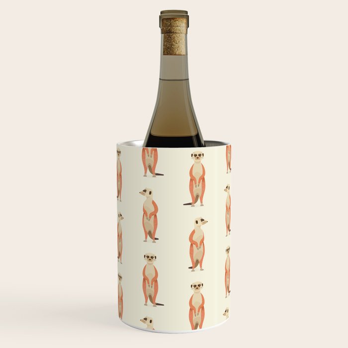 Whimsical Meerkats Wine Chiller Gallery Image 1
