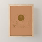 It Was All A Dream - Terracotta Mini Art Print Gallery Image 1