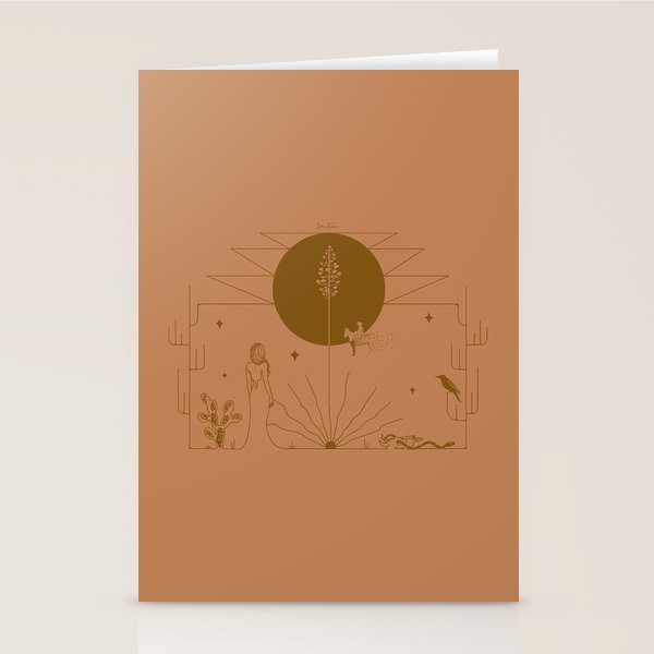 It Was All A Dream - Terracotta Stationery Card Gallery Image 2