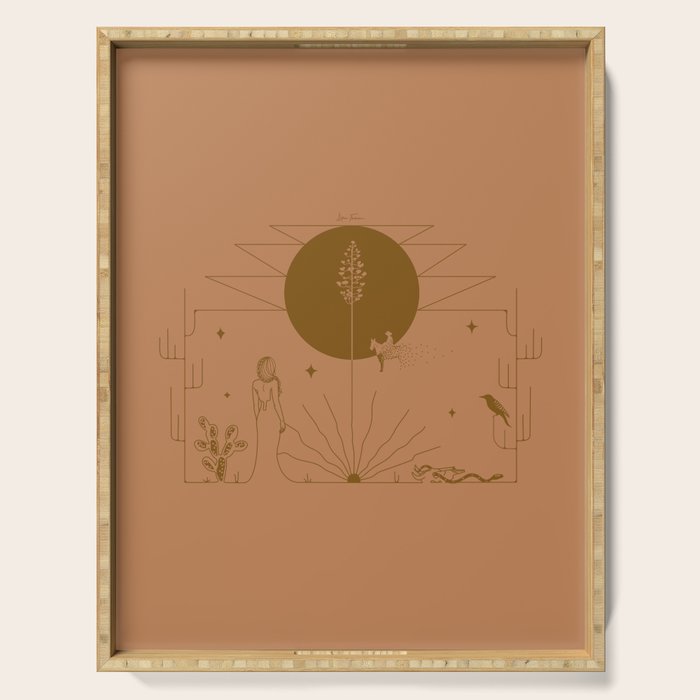 It Was All A Dream - Terracotta Serving Tray Gallery Image 1