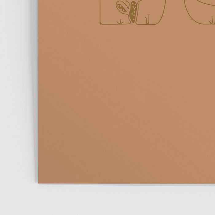 It Was All A Dream - Terracotta Poster Gallery Image 3