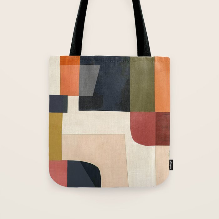 Silent Geometry Tote Bag Gallery Image 1