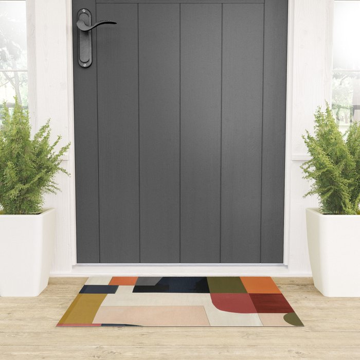 Silent Geometry Welcome Mat Gallery Image 3