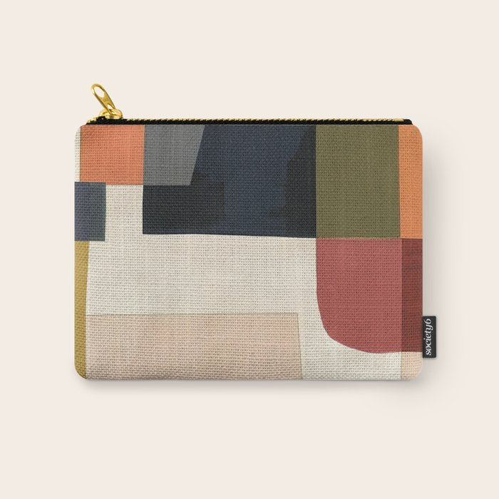 Silent Geometry Carry All Pouch Gallery Image 1
