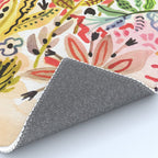 Karen Fields Flower Abstract Illustration Rug Gallery Image 4