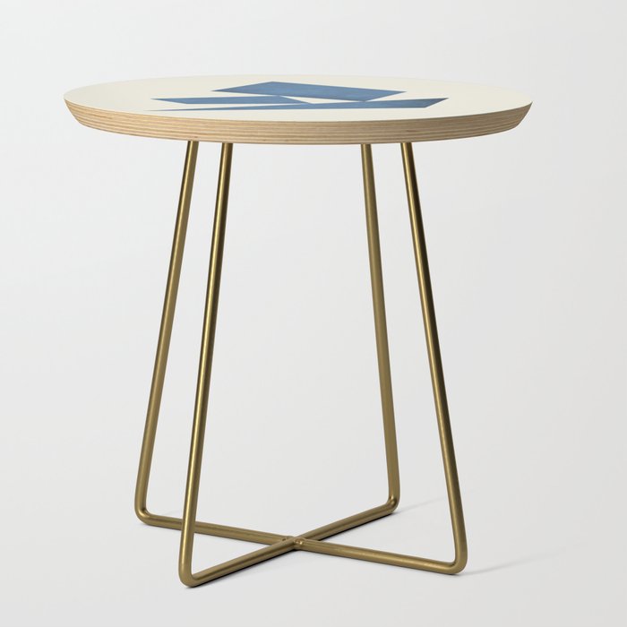 3 Forms Composition - Blue Side Table Gallery Image 1
