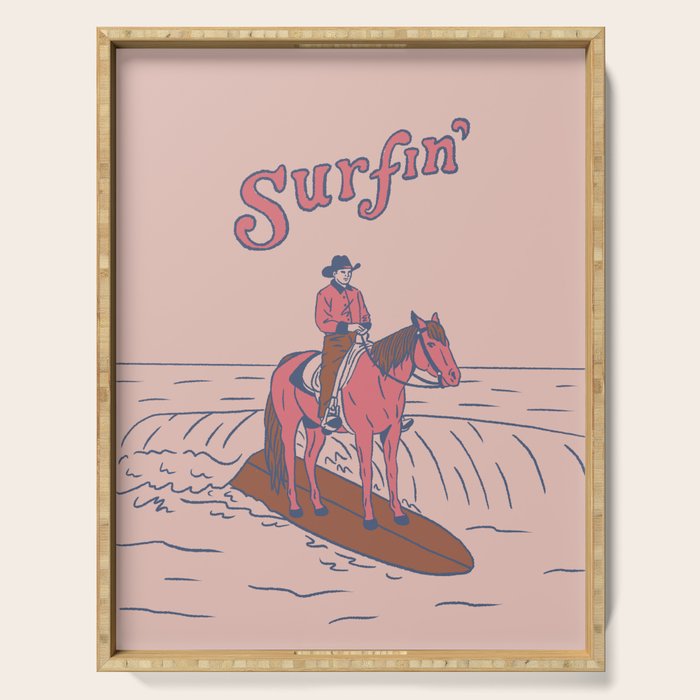 Surfin' Serving Tray Gallery Image 1