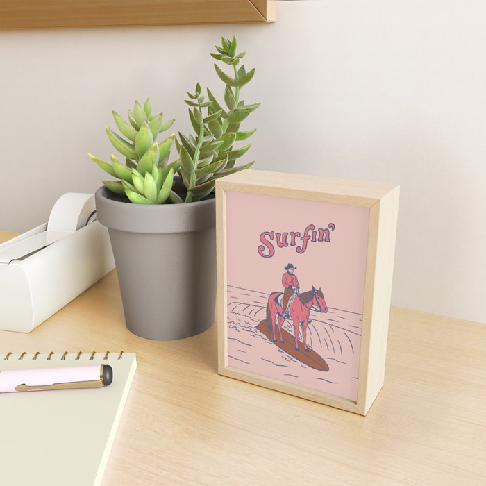 Surfin' Mini Art Print Gallery Image 2