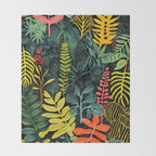 Rock Bottom Garden  Throw Blanket Gallery Image 2