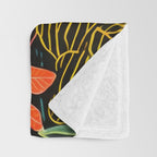 Rock Bottom Garden  Throw Blanket Gallery Image 3
