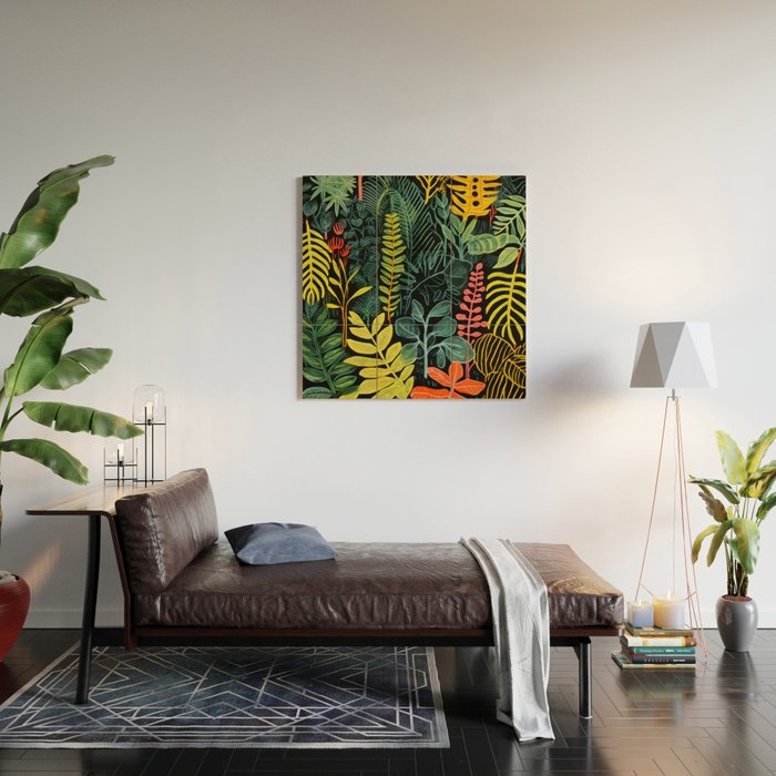 Rock Bottom Garden  Wood Wall Art Gallery Image 2