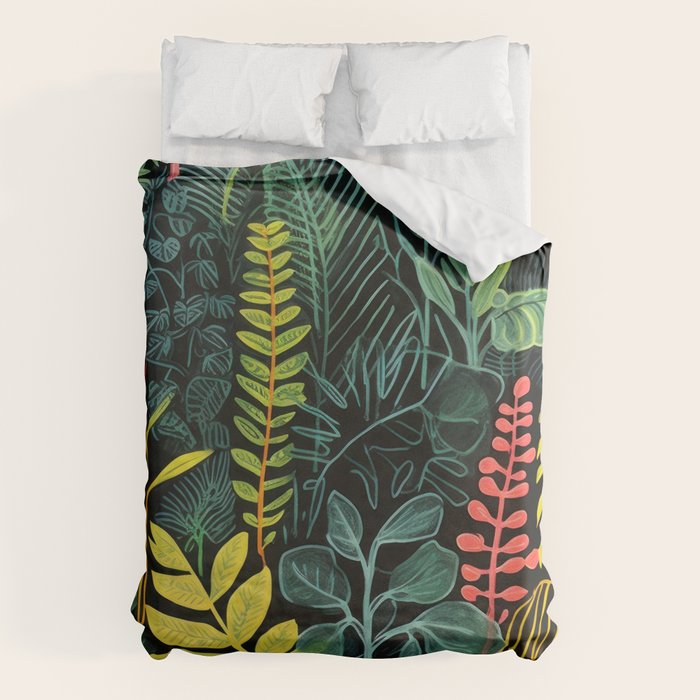 Rock Bottom Garden  Duvet Cover Gallery Image 1
