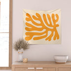 Sunglow: Matisse Paper Cutouts 09 Wall Tapestry Gallery Image 2