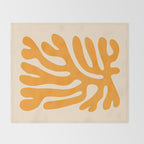 Sunglow: Matisse Paper Cutouts 09 Throw Blanket Gallery Image 2