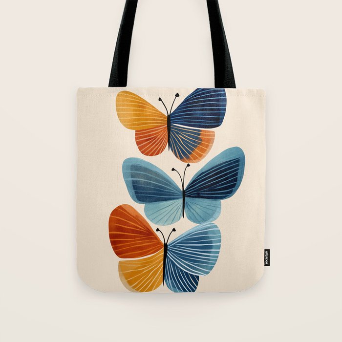 Dancing Butterflies Tote Bag Gallery Image 1