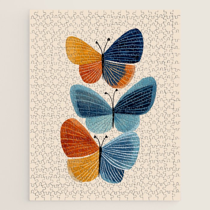 Dancing Butterflies Jigsaw Puzzle Gallery Image 1