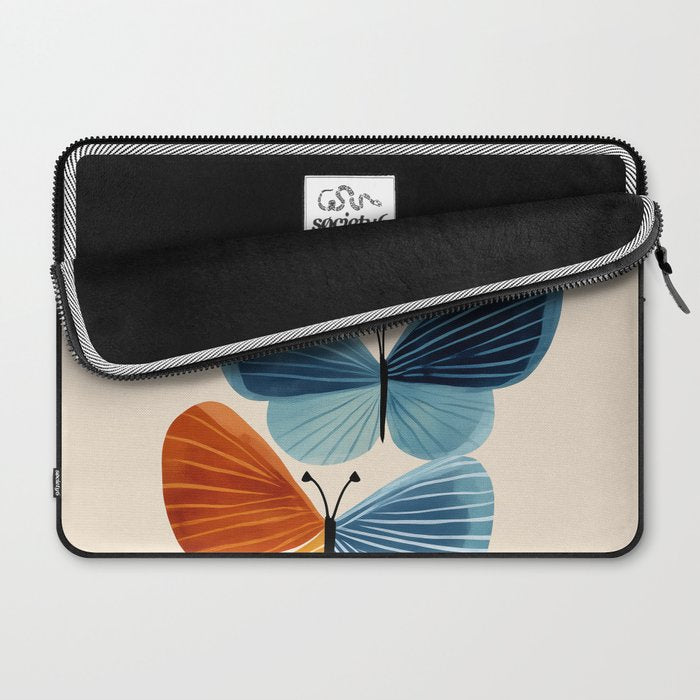 Dancing Butterflies Laptop Sleeve Gallery Image 2