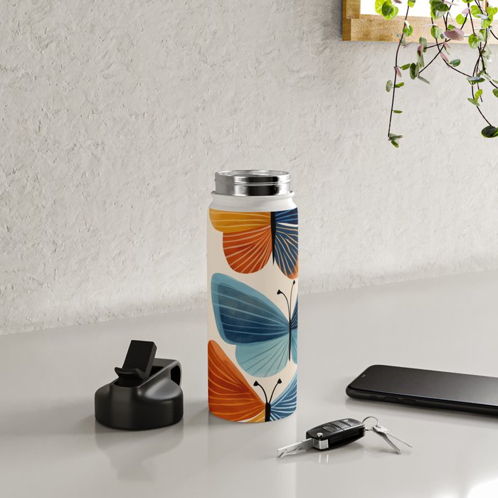 Dancing Butterflies Water Bottle Gallery Image 4