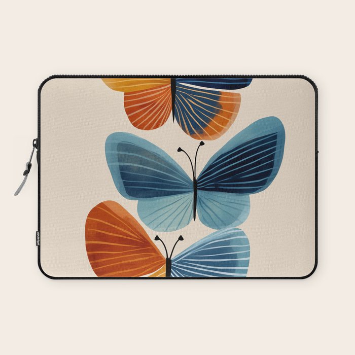 Dancing Butterflies Laptop Sleeve Gallery Image 1