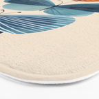 Dancing Butterflies Bath Mat Gallery Image 3
